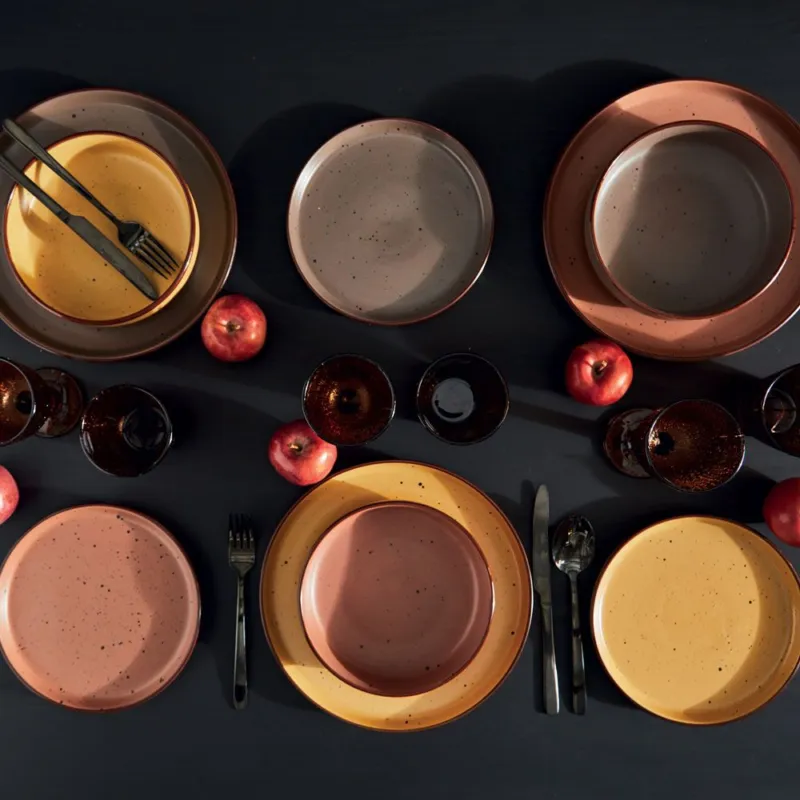 Compra Adesso Servizio piatti 18 pezzi Bruges Stoneware Multicolor