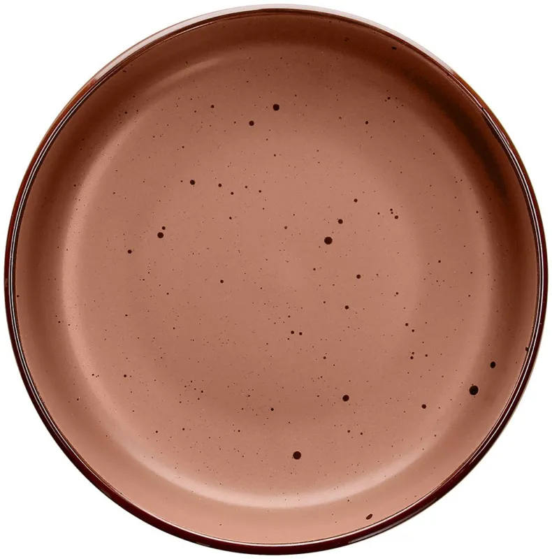 Subito Disponibile Piatto fondo 18,5 cm Bruges Stoneware Rosso