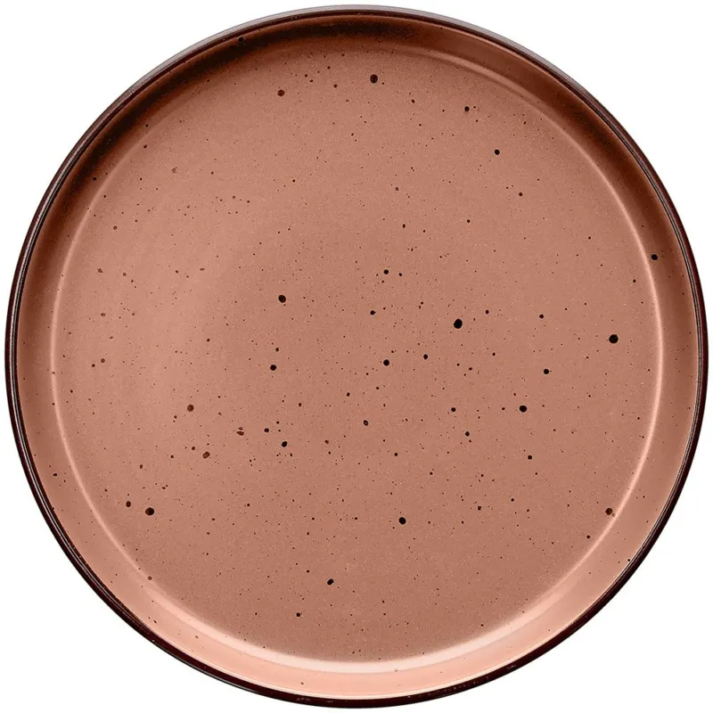 Popolare Piatto dessert 20,5 cm Bruges Stoneware Rosso