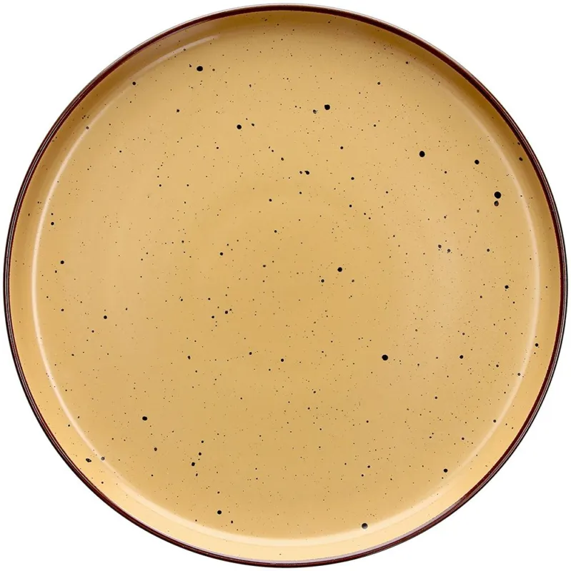 Quantità Limitata Piatto piano 27 cm Bruges Stoneware Giallo