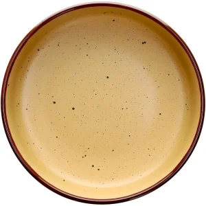 Non Perdere Piatto fondo 18,5 cm Bruges Stoneware Giallo