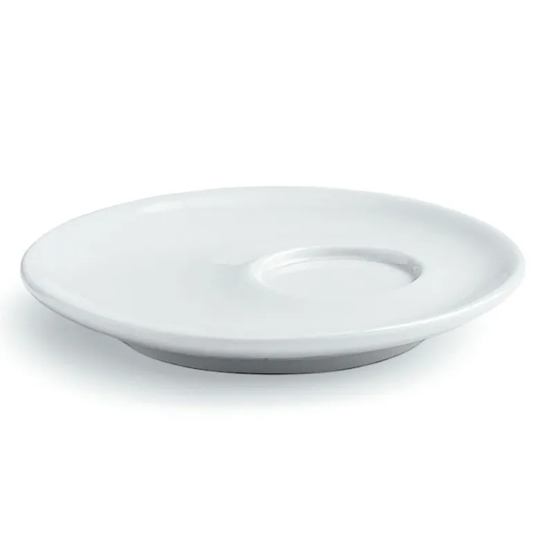 Piattino Caffè 12 cm Porcellana Bianco Prezzo Basso