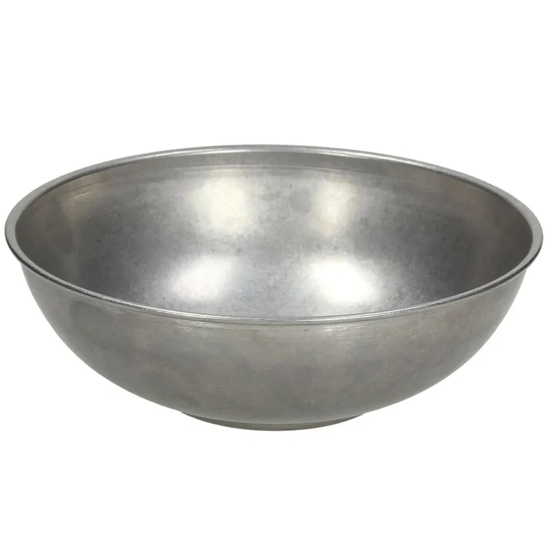 Bowl 18 cm x H 6 cm Acciaio inox Argento Nuova Collezione