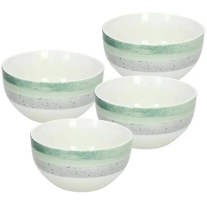 Soddisfatti O Rimborsati Set 4 Boli Cm 14 Moon Malachite Porcellana Verde