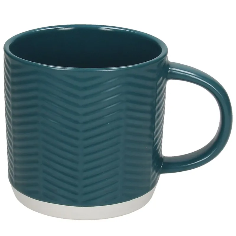 Mug Cc 500 Ottanio New Milk&Coffee Rice New Bone China Blu Di Tendenza
