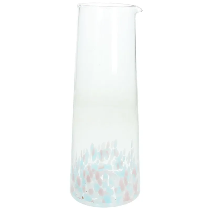 Di Tendenza Caraffa Rosa-Azzurra Vetro Multicolor
