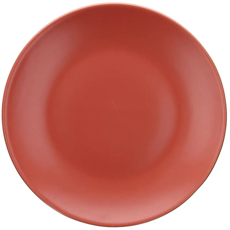 Super Prezzo Piatto piano 26 cm Rosso Mela Super Strong Stoneware Rosso