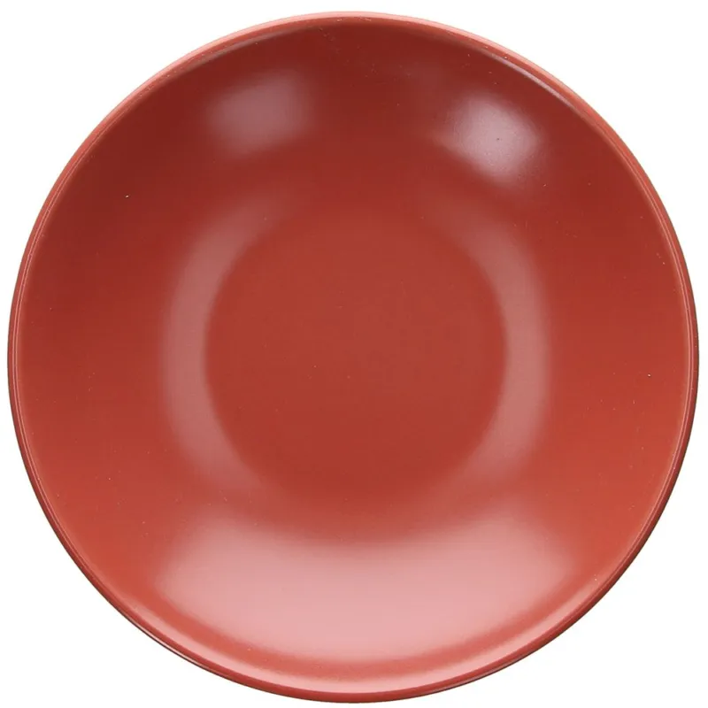Piatto fondo 22 cm Rosso Mela Super Strong Stoneware Rosso Non Perdere