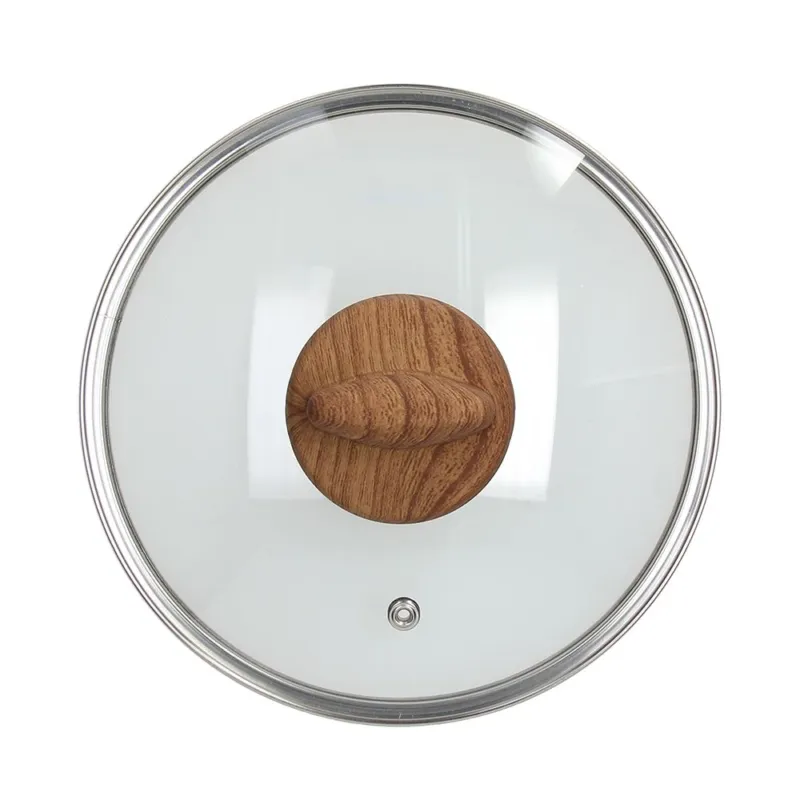 Coperchio con foro 20 cm Vetro Trasparente Nuova Collezione