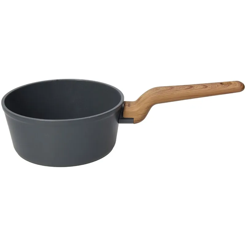 Casseruola 1 manico 16 cm Alluminio Grigio Affare