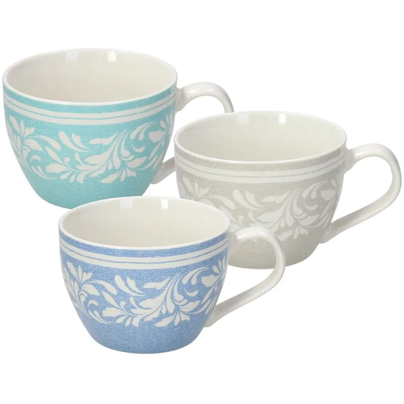Sconto Tazza colazione senza piatto 420 cc Celine New Bone China Multicolor