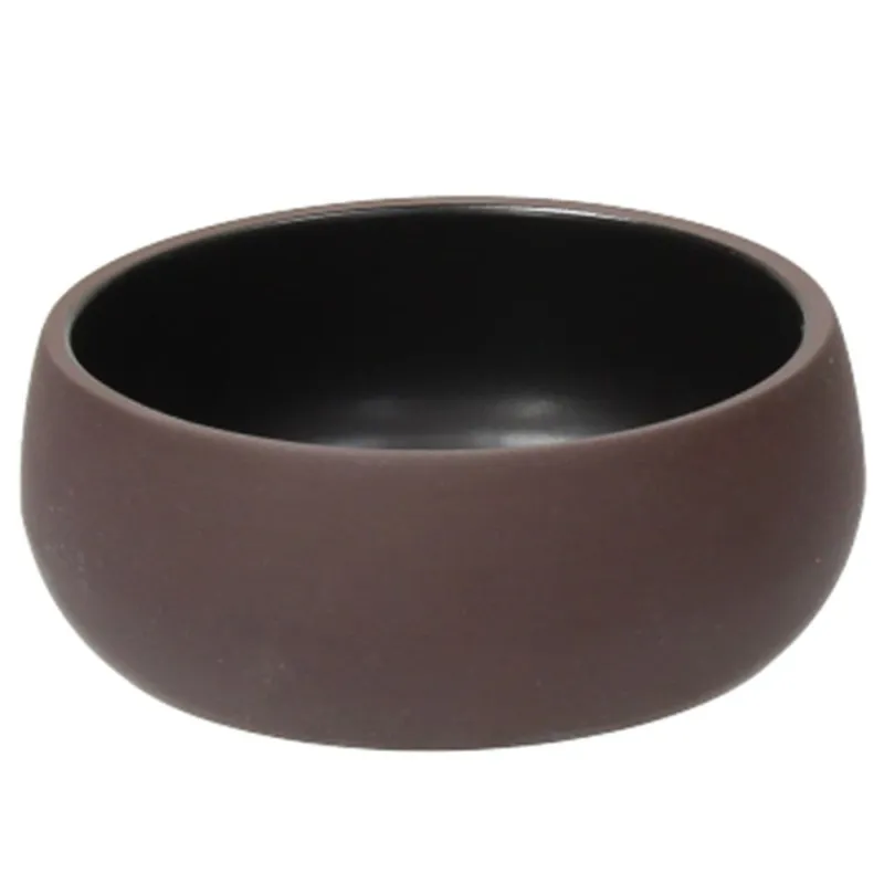 Promozione Esclusiva Coppetta Bowl 12 cm Elipse Moca Black Stoneware Marrone-Nero