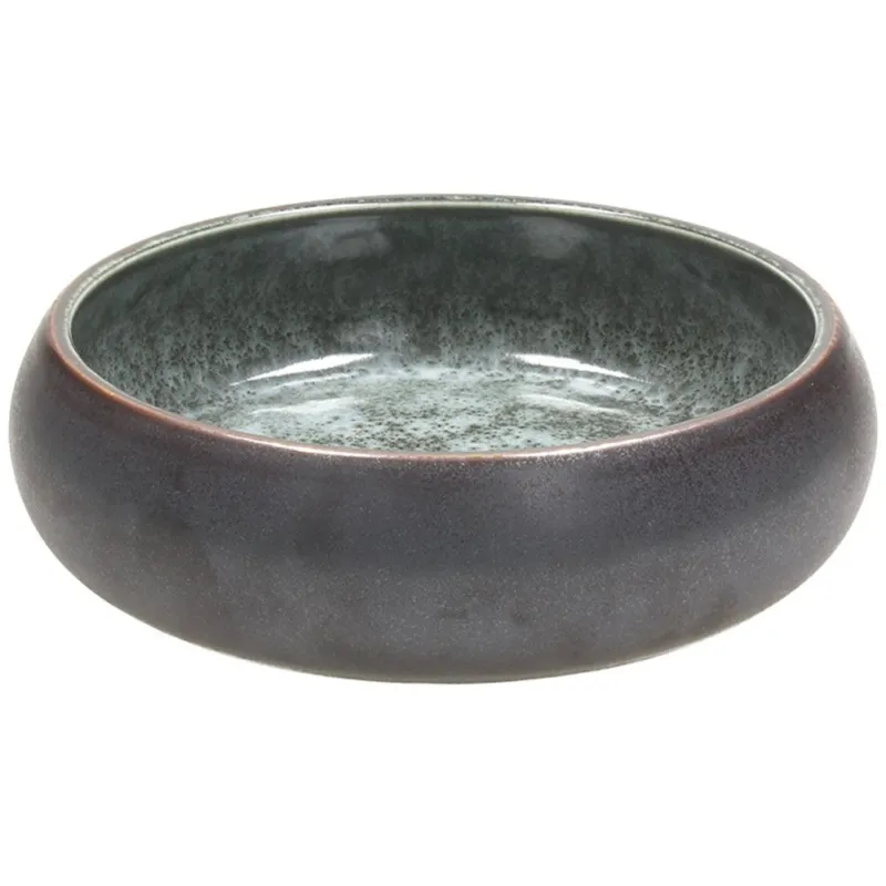 Coppetta Bowl 17 cm Elipse Bronze Grey Stoneware Nero-Grigio Vendita Finale