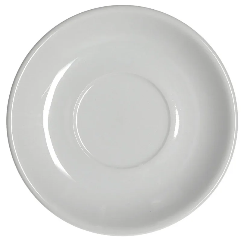 Piattino tè 15 cm H Bianco Porcellana Bianco Spedito Oggi