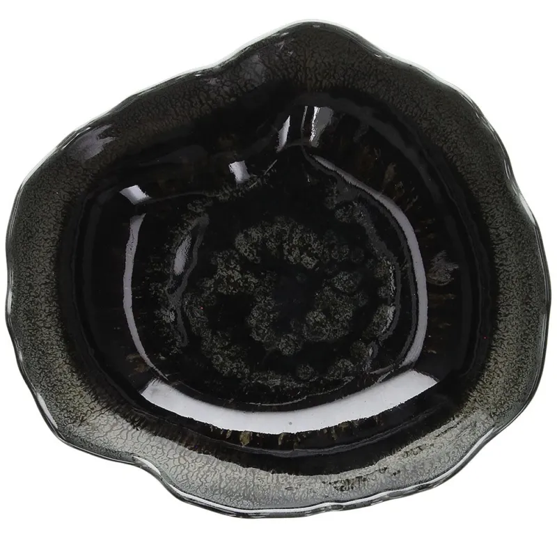 Must-Have Piatto fondo coupe 23 x 20 cm Reef Vertigo Porcellana Nero