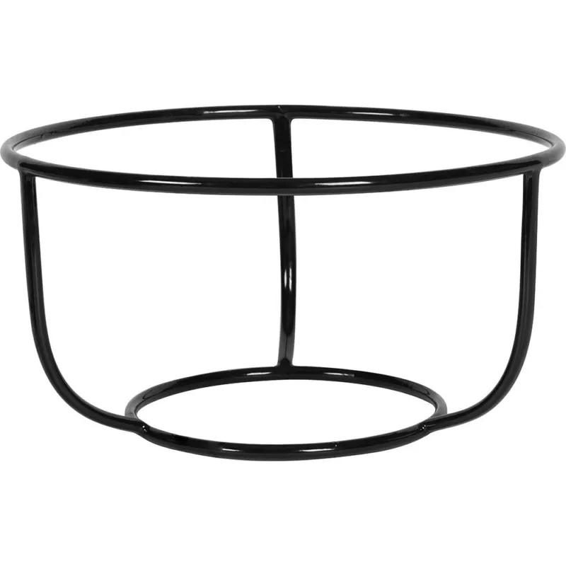 Alzata Buffet 16 cm Show Plate Nero Melamina Nero Subito Disponibile