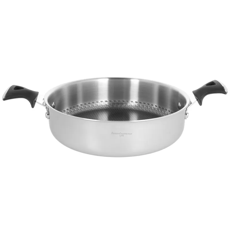 Popolare Tegame 28 cm Acciaio Inox