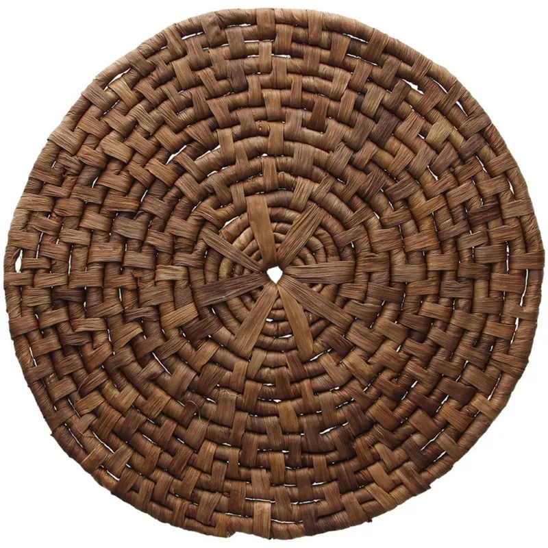 Vendita Finale Tovaglietta intrecciata 38 cm Baobab Fibra Naturale Marrone