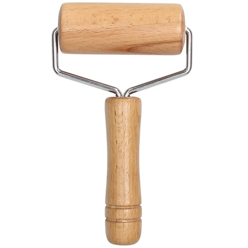 Promozione Mattarello con manico 19 x 11 cm Legno Marrone