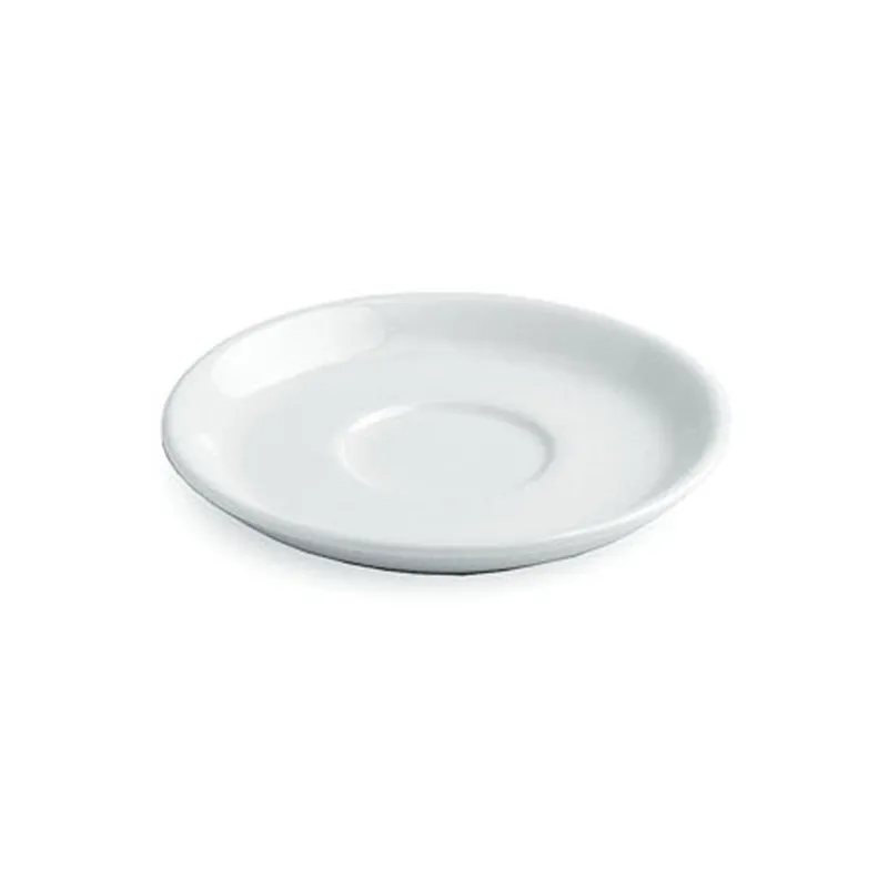 Offerta Lampo Piattino Caffè Cm 12 Bianco Porcellana Bianco