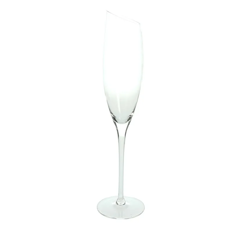 A Buon Prezzo Set 6 Flute Cc 190 Champagne Vetro Trasparente