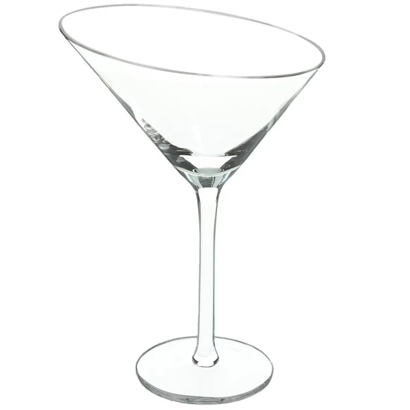 Set 6 Coppa Cc 200 Martini Vetro Trasparente Economico