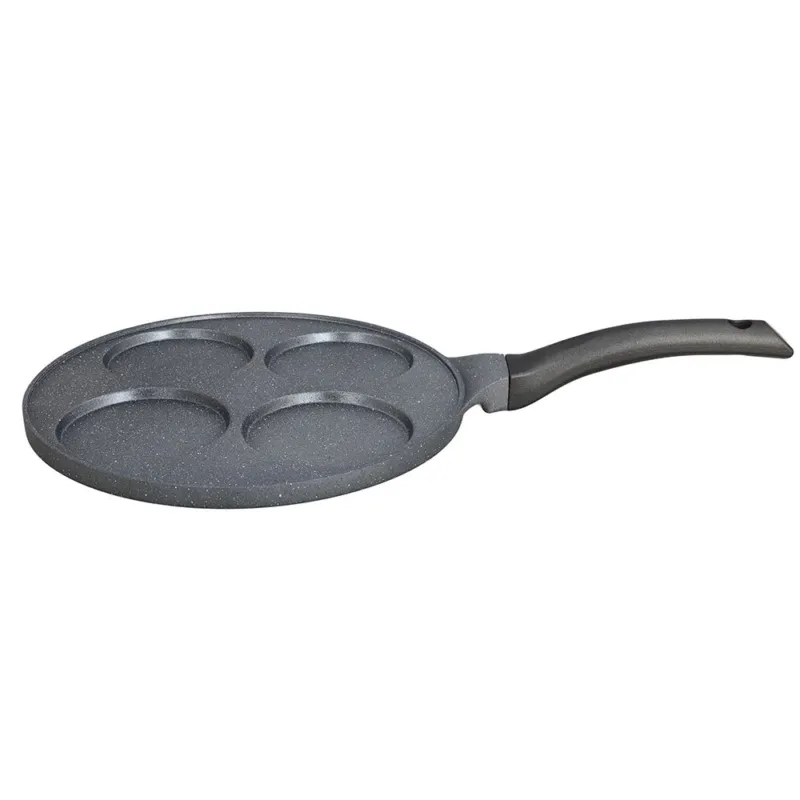 Padella Pancake Cm 26 Mythos Alluminio Grigio Popolare