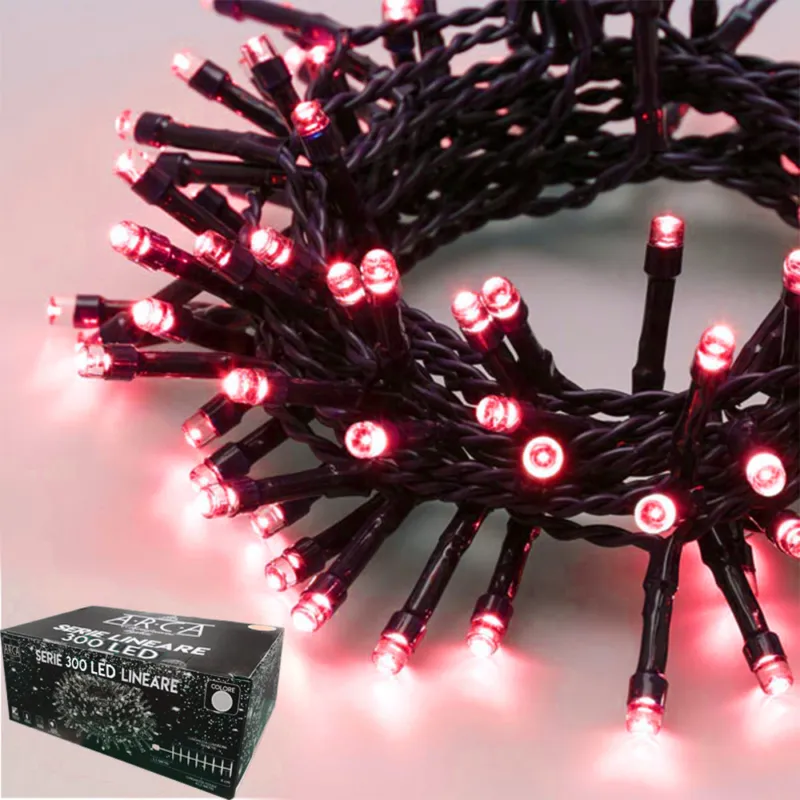 Solo Oggi Catena Luminosa Led Interno Esterno,rosso