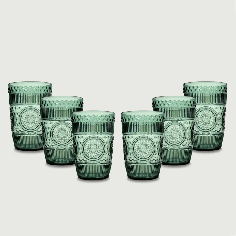 Occasione Imperdibile Tumbler Imperial In Plastica,set-6-bicchieri-piu-conveniente-verde