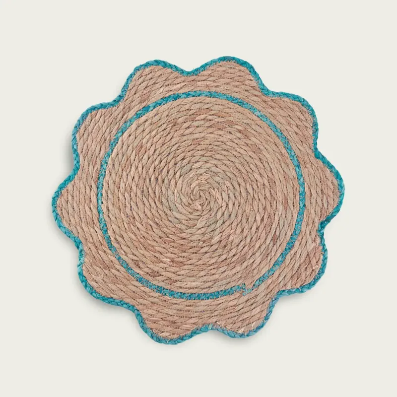 Compra Adesso Tovaglietta Margherita Ø 40 cm In Fibra Di Mais,azzurro
