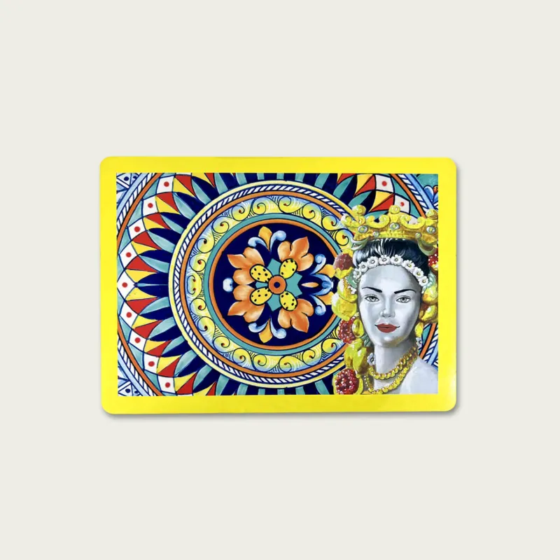 Tovaglietta In Mdf Decoro Caltagirone Non Perdere