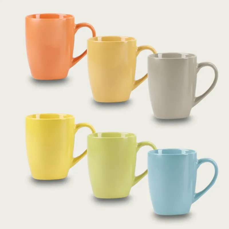 Tazza Mug Rainbow Ø 9 - H 11 cm,verde Popolare