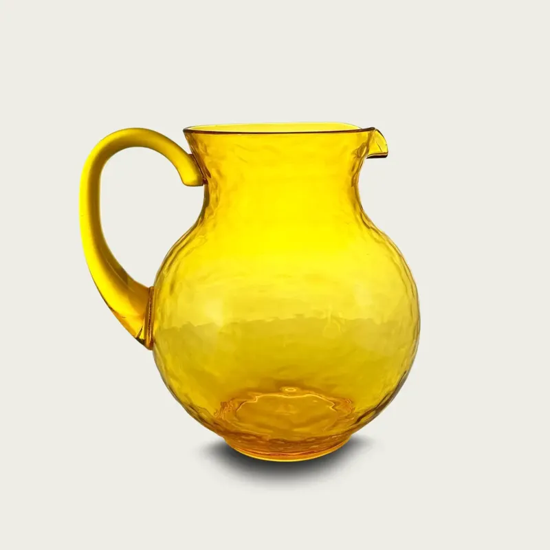Prezzo Ridotto Caraffa 2 L Hammered In Plastica Acrilica,ambra