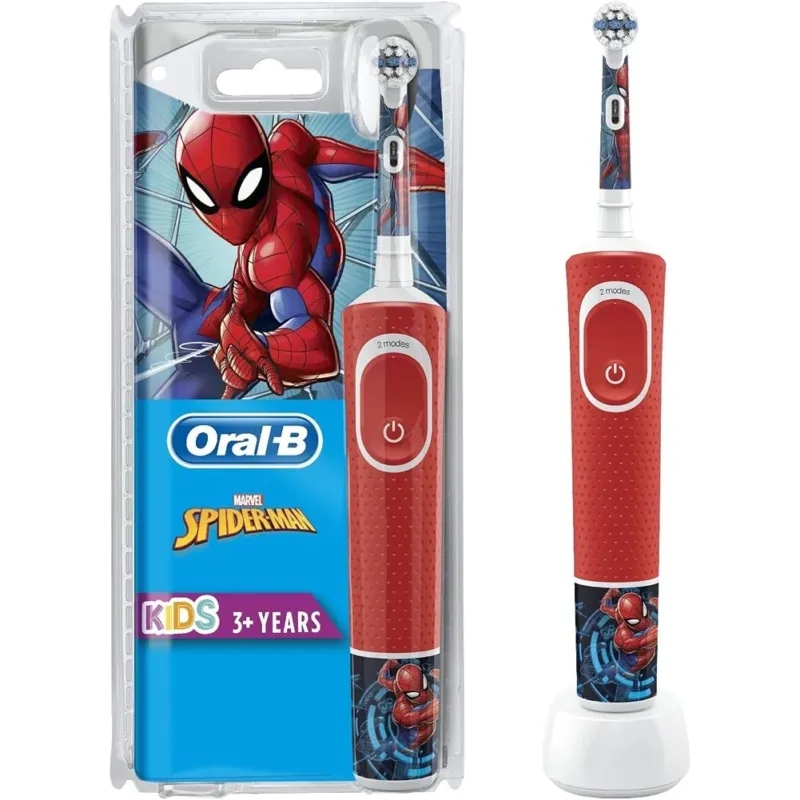 Oral-B Spazzolino Elettrico Bambini Marvel Spiderman Setole Morbide e Delicate Miglior Prezzo