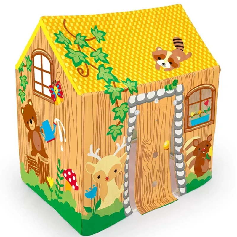 Compra Adesso Tenda Casetta Animali della Foresta Casa Giocattolo Bambini Bestway 102x114x76cm