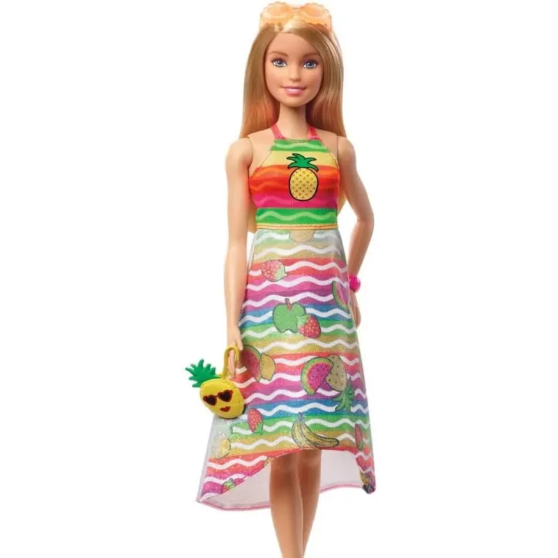 Subito Disponibile Barbie Fashionistas Bambola Crayola Surprise Fruttata con Pennello e 2 Abiti H2O