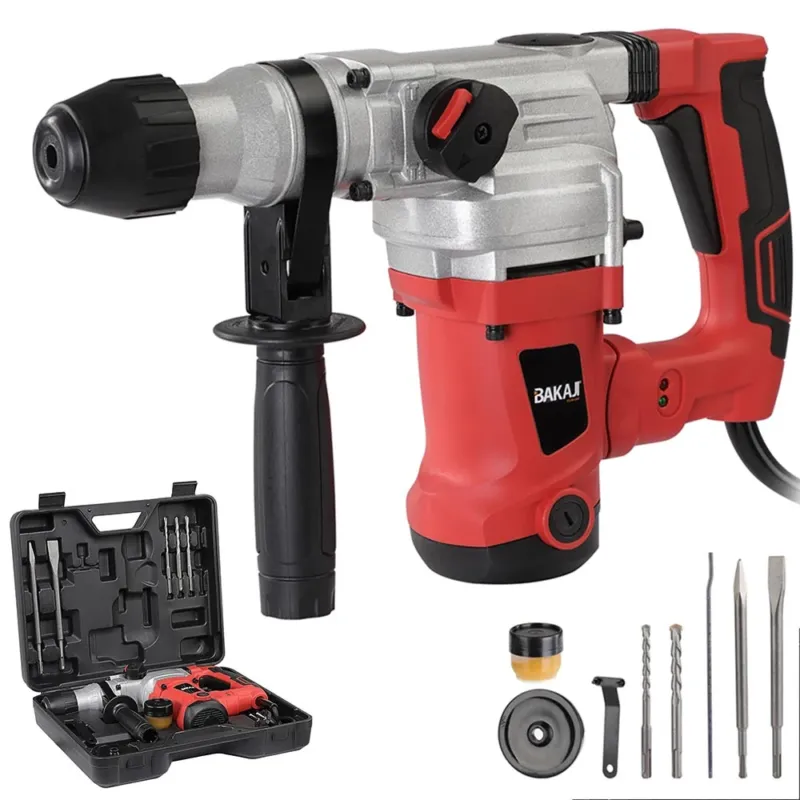 Spedito Oggi Martello Perforatore Rotativo Trapano Demolitore Tassellatore 1250W 4J Valigetta