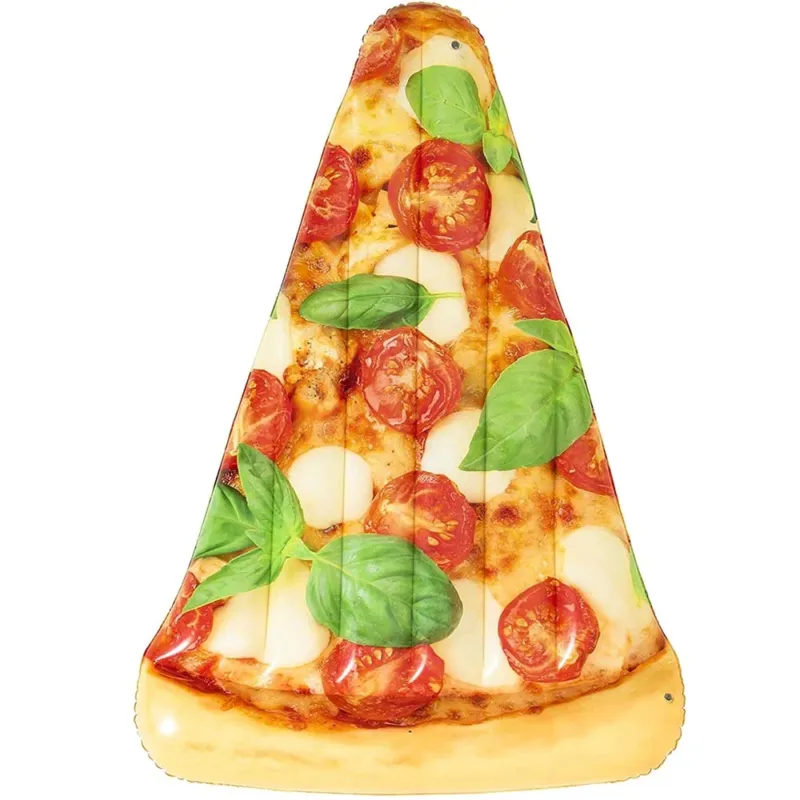 Materassino Gonfiabile Stampa Realistica Pizza Mare Piscina 188x130cm Bestway Consegna Rapida