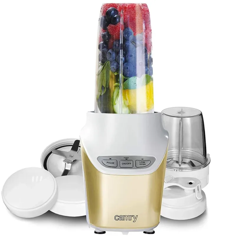 Frullatore Elettrico Personale Lame in Acciaio con 2 Borracce 500ml Sport 1700W Subito Disponibile
