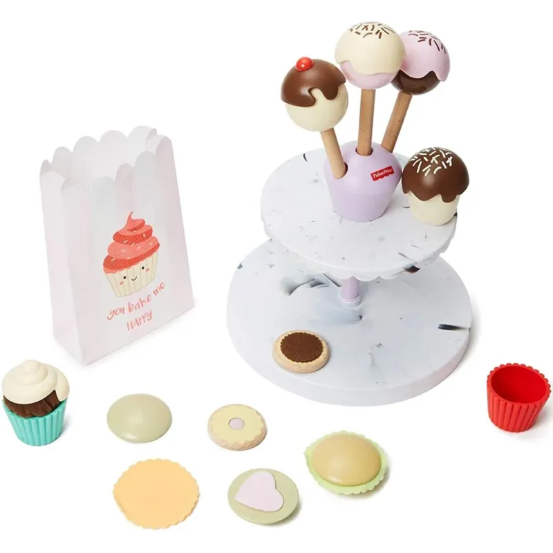 Offerta Fisher-Price Cake Shop Set Pasticciere Giocattolo Bambini con Accessori Gioco