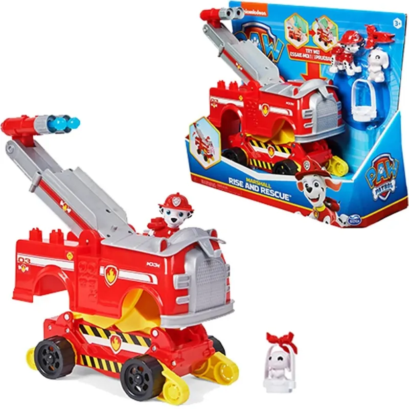 Compra Online Paw Patrol Giocattolo Camion dei Pompieri di Marshall Trasformabile Accessori