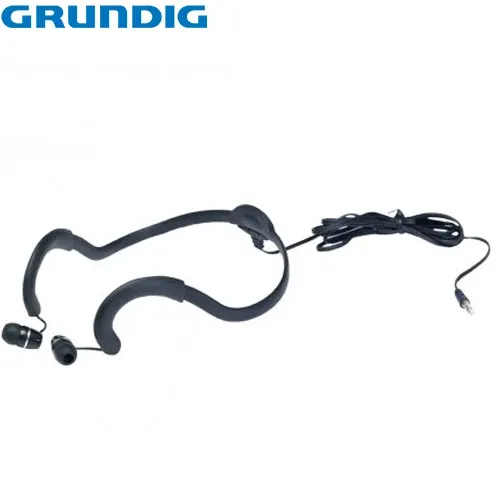 Spedito Oggi Cuffie Stereo Impermeabili Grundig Stile Sportivo Jack 3,5 mm Leggere