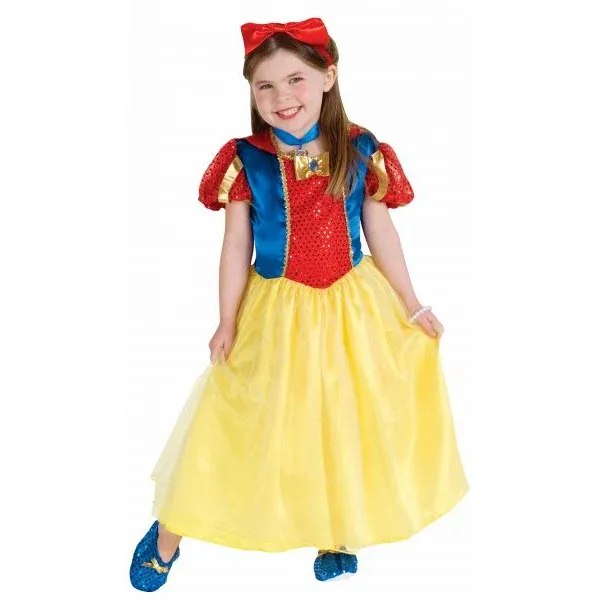 Costume Principessa Incantata Taglia M Per Bambini Vestito Carnevale Completo Offerta Del Giorno