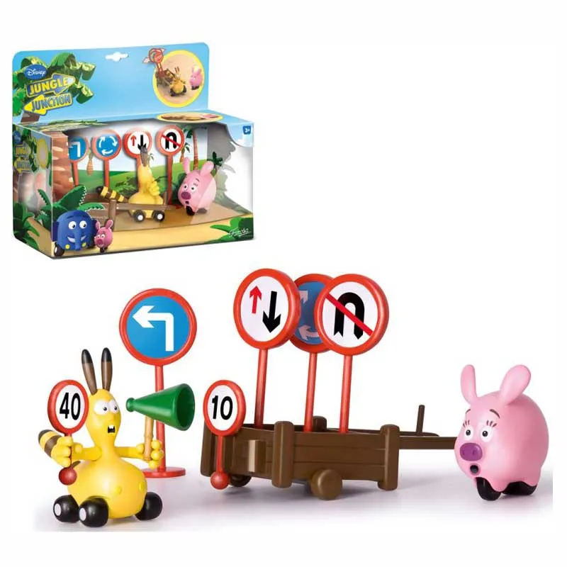 Jungle Personaggi con segnali stradali Famosa Compra Adesso