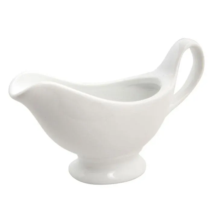 Ciotola Per Sugo In Ceramica Bianca 20x6x12 cm Trento Collection Prezzo Conveniente