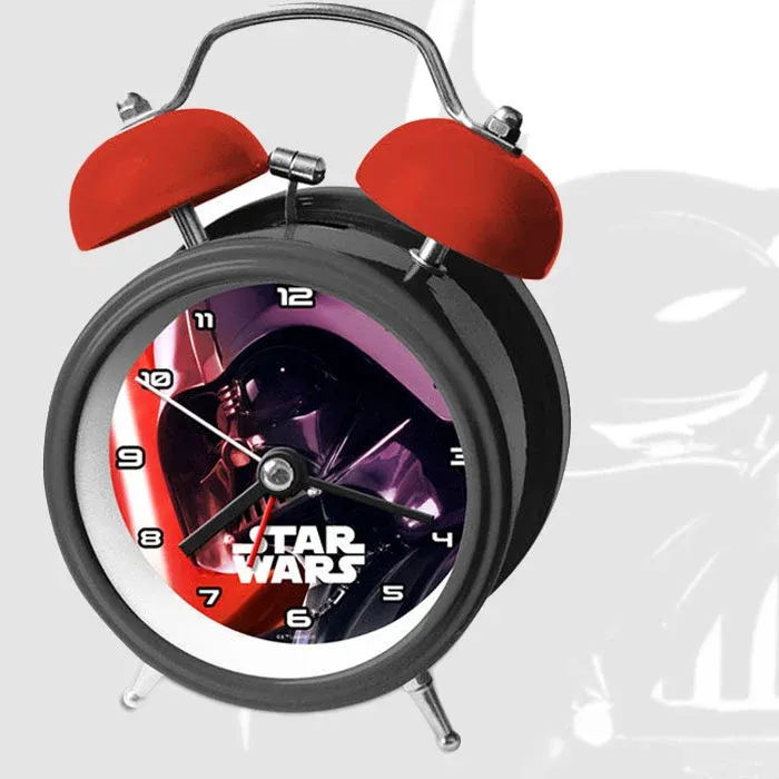 Sveglia Analogica con Campanelle 9 cm Colore Nero Star Wars Darth Vader Fener Promozione Esclusiva