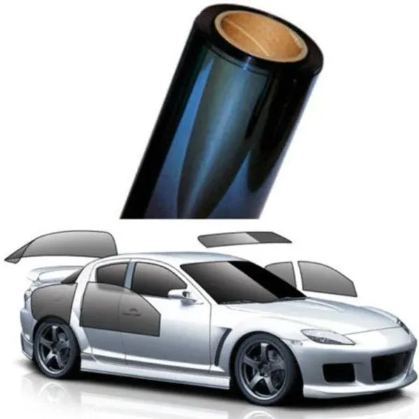 Direttamente Dal Produttore Pellicola solare per auto o finestre colore nero rotolo da 300 x 76 cm Lifetime