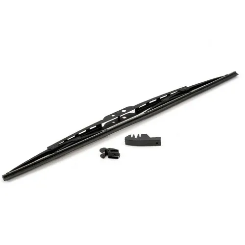 Spazzola Tergicristallo Standard Singola per Auto in Metallo e Gomma 56 cm Non Perdere