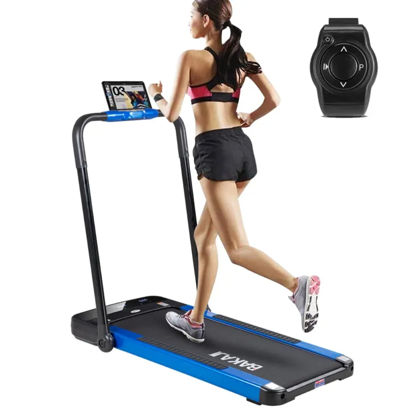 Pedana Tapis Roulant Elettrico con Corrimano Pieghevole e Bracciale Telecomando Offerta Speciale