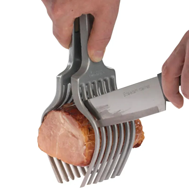 Pinza Taglia Affetta Arrosto Fette Carne Roast Beef in Alluminio Più Venduto